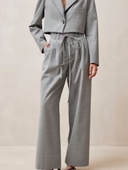 Alohas Grey Kathy Wide Leg Trousers - Image 1 of 4