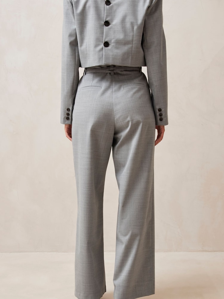 Alohas Grey Kathy Wide Leg Trousers - Image 2 of 4