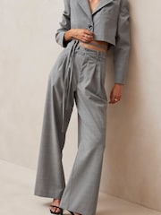 Alohas Grey Kathy Wide Leg Trousers - Image 3 of 4