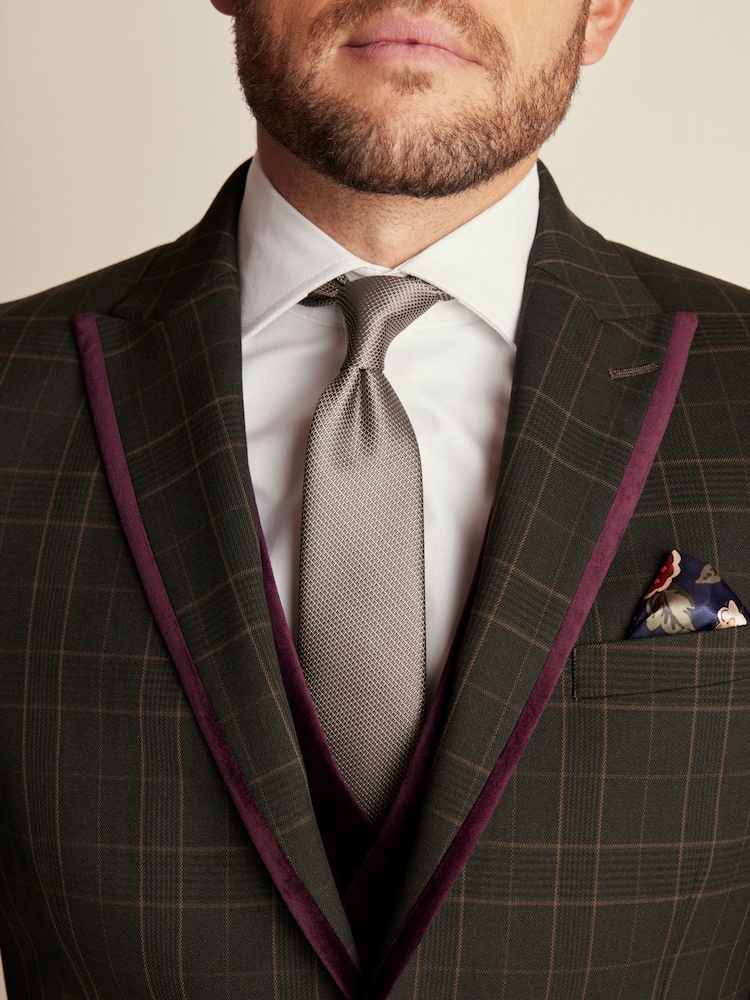 Green Slim Fit Jacket - Image 2 of 9