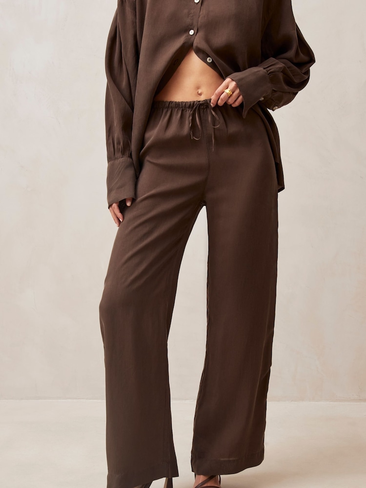 Alohas Brown Sea Trousers - Image 1 of 4