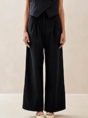 Alohas Blue Megan Wide Leg Trousers - Image 1 of 4