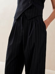 Alohas Blue Megan Wide Leg Trousers - Image 4 of 4