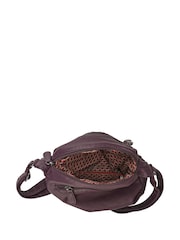 Pavers Purple Zip-Close Shoulder Bag - Image 3 of 3
