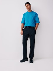 Fred Perry Relaxed Fit Slub Textured T-Shirt - Image 2 of 7