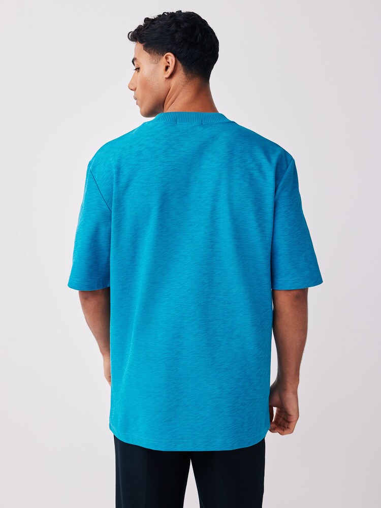 Buy Fred Perry Relaxed Fit Slub Textured T-Shirt from Next Oman