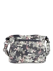 Pavers Black Floral Zip-Close Shoulder Bag - Image 3 of 6