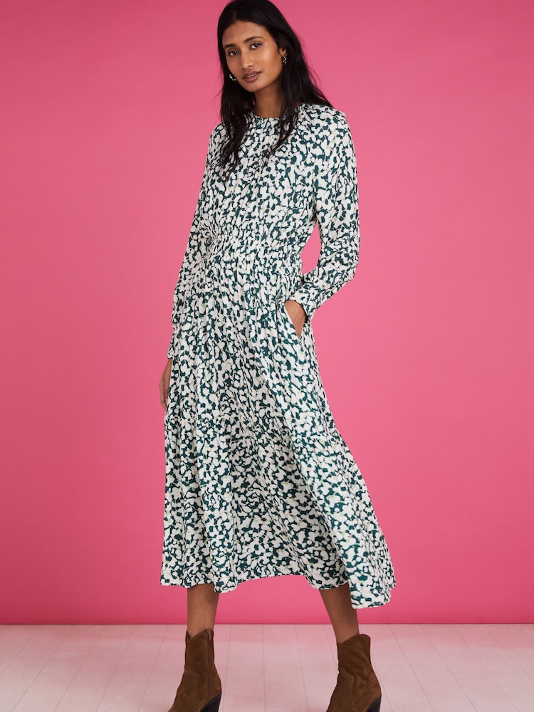 Baukjen Green Aubriella Dress with Lenzing™ Ecovero™ - Image 1 of 7