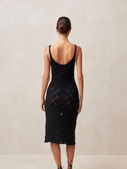Alohas Black Loud Tricot Dress - Image 2 of 3