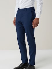 bleu vif - Coupe fine - Pantalon de costume - Image 1 de 3