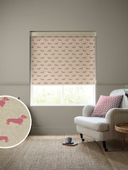 Emily Bond Raspberry Peggy Made to Measure Roller Blinds - Image 1 of 6