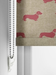 Emily Bond Raspberry Peggy Made to Measure Roller Blinds - Image 5 of 6