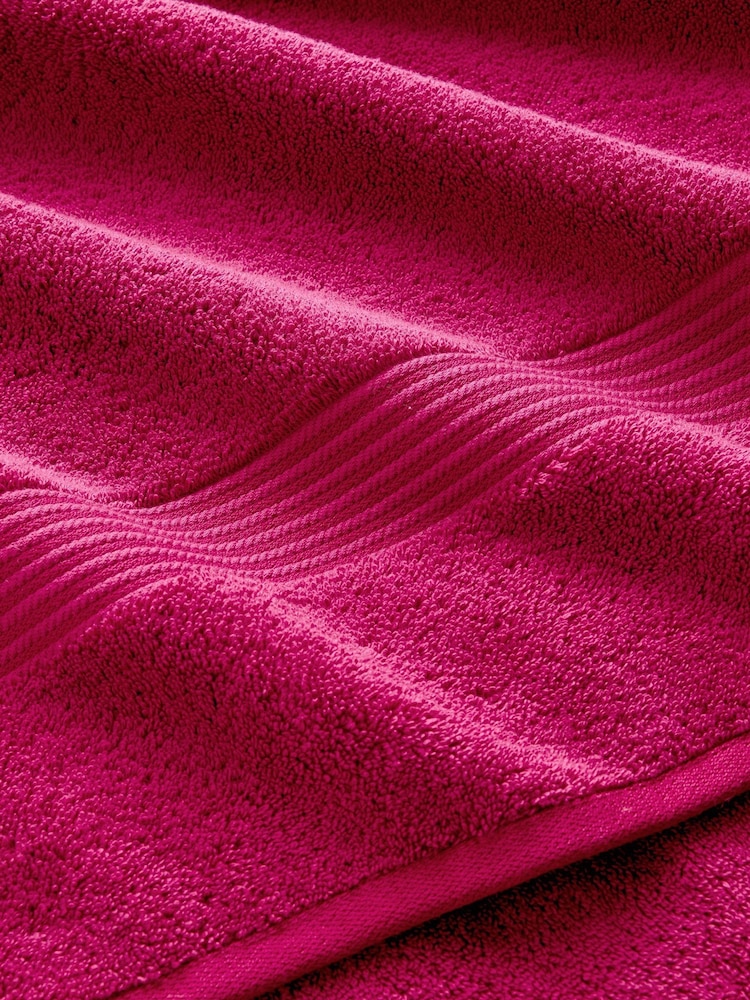 Christy Raspberry Supreme Hygro® - 650 GSM 100% Cotton Towel - Image 12 of 12