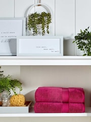 Christy Raspberry Supreme Hygro® - 650 GSM 100% Cotton Towel - Image 2 of 12