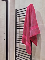Christy Raspberry Supreme Hygro® - 650 GSM 100% Cotton Towel - Image 3 of 12