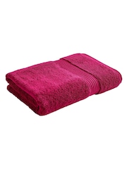 Christy Raspberry Supreme Hygro® - 650 GSM 100% Cotton Towel - Image 4 of 12