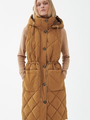 Barbour® Brown Orinsay Gilet - Image 1 of 7
