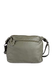 Pavers Olive Green Zip-Close Shoulder Bag - Image 4 of 6