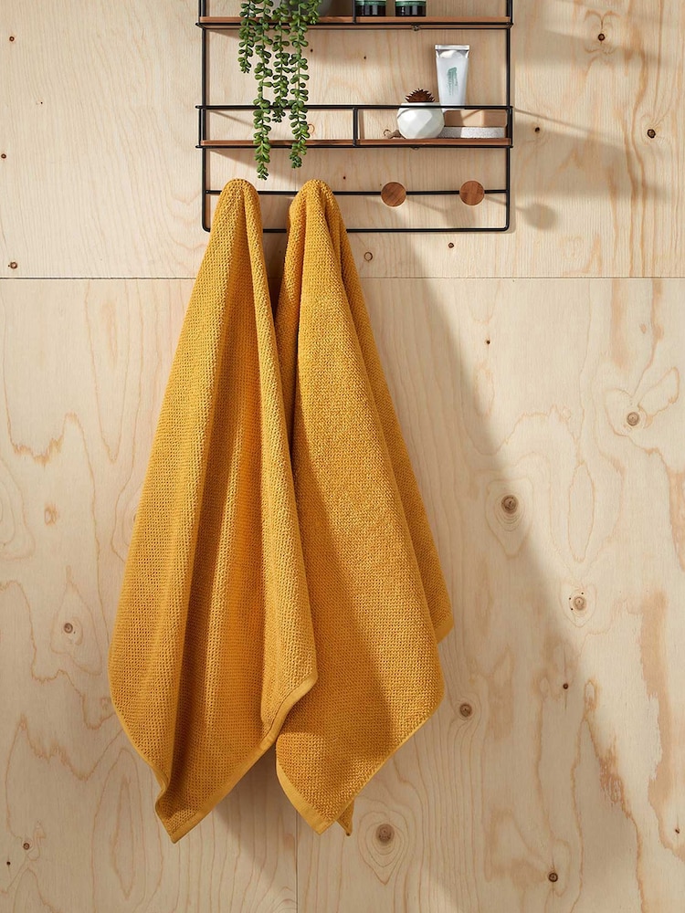 Christy Brixton Popcorn Textured Weave Cotton Towel - Изображение 1 из 4 Christy Brixton Popcorn Textured Weave Cotton Towel - Изображение 1 из 4