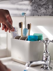Joseph Joseph Ecru EasyStore Large Toothbrush Caddy - Image 2 of 6