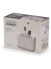 Joseph Joseph Ecru EasyStore Large Toothbrush Caddy - Image 6 of 6