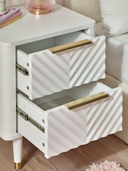 White Valencia Junior Kids Bedside Chest - Image 3 of 12