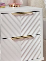 White Valencia Junior Kids Bedside Chest - Image 6 of 12