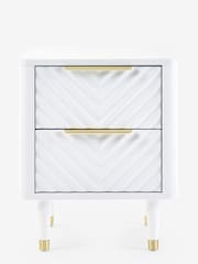 White Valencia Junior Kids Bedside Chest - Image 7 of 12