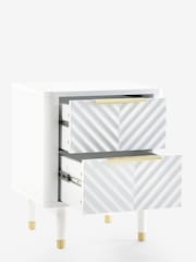 White Valencia Junior Kids Bedside Chest - Image 9 of 12