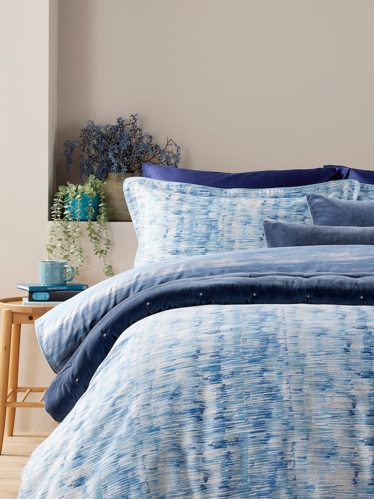 Christy Ocean Tranquility 230TC 100% Cotton Duvet Set - Image 2 of 4