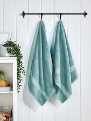 Christy Mineral Blue Supreme Hygro® 650GSM Supima Cotton Towel - Image 1 of 4