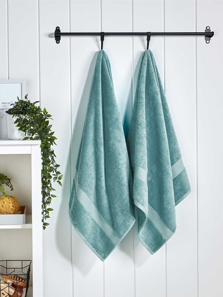 Christy Mineral Blue Supreme Hygro® 650GSM Supima Cotton Towel - Image 1 of 4