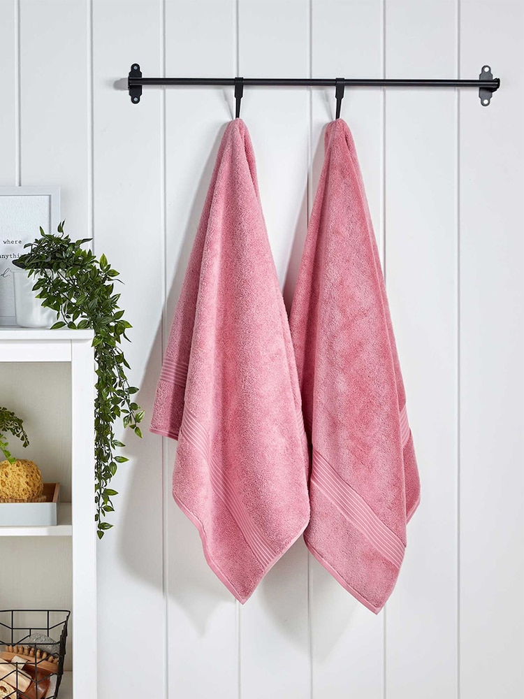 Christy Blush Pink Supreme Hygro® - 650 GSM 100% Cotton Towel - Image 1 of 4