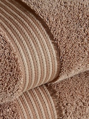 Christy Mocha Brown Supreme Hygro® 650GSM Supima Cotton Towel - Image 4 of 4