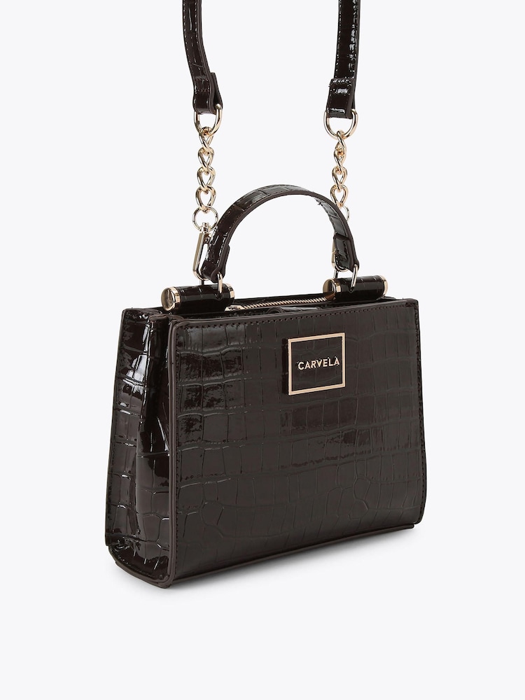 Carvela Brown Jessica Mini Tote 2 Bag - Image 2 of 4
