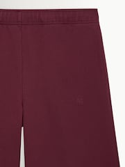 ANINE BING Red Kacey Sweatpant In Burgundy - Image 4 of 4