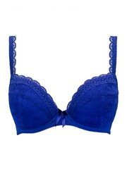 Pour Moi Blue Plunge Rebel Padded Plunge Bra - Image 3 of 4