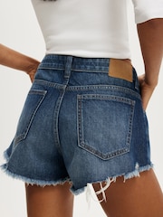 Cotton On Blue Saturday Denim Shorts - Image 4 of 5
