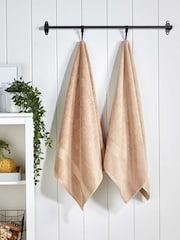 Christy Stone Beige Supreme Hygro® - 650 GSM 100% Cotton Towel - Image 1 of 4