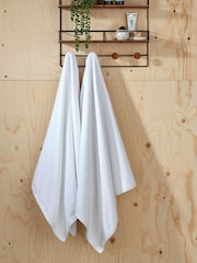 Christy Brixton Popcorn Textured Weave Cotton Towel - Изображение 1 из 3