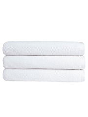 Christy Brixton Popcorn Textured Weave Cotton Towel - Изображение 3 из 3