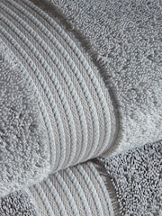 Christy Silver Grey Supreme Hygro® - 650 GSM 100% Cotton Towel - Image 4 of 4