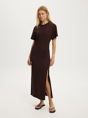 Cotton On Brown Luci Maxi Dress - Image 1 of 4