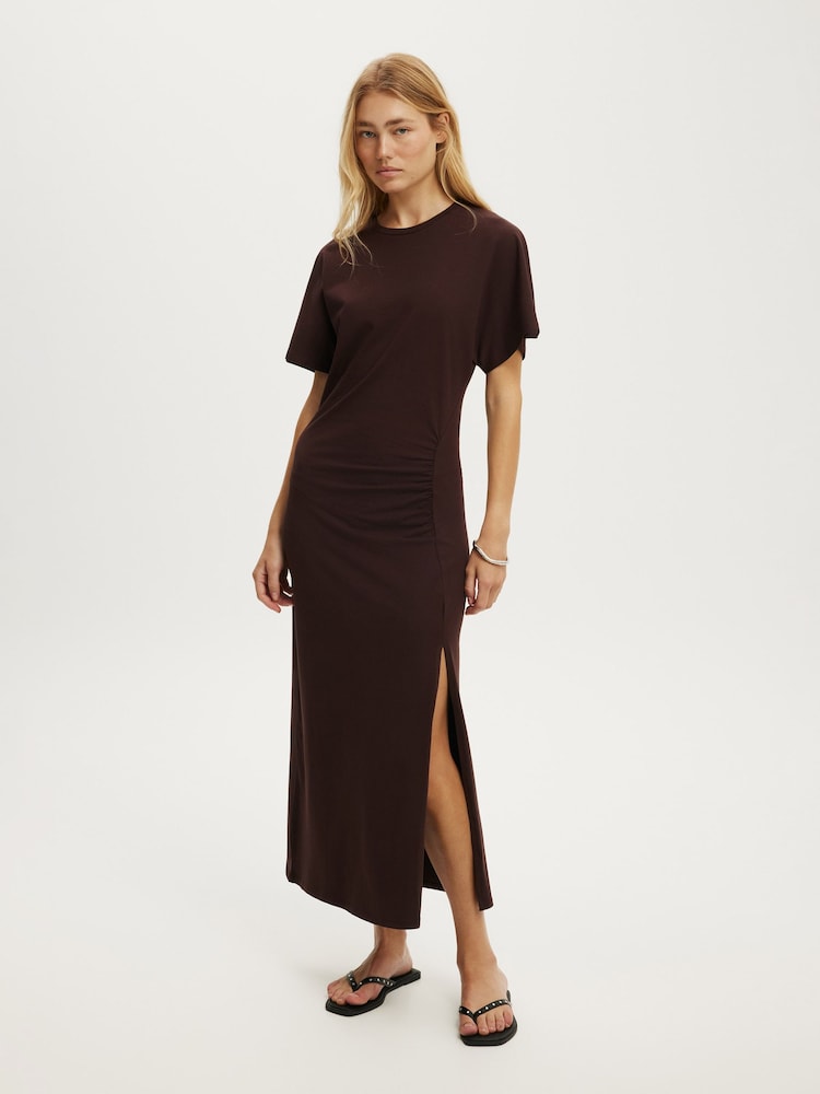 Cotton On Brown Luci Maxi Dress - Image 1 of 4 Cotton On Brown Luci Maxi Dress - Image 1 of 4