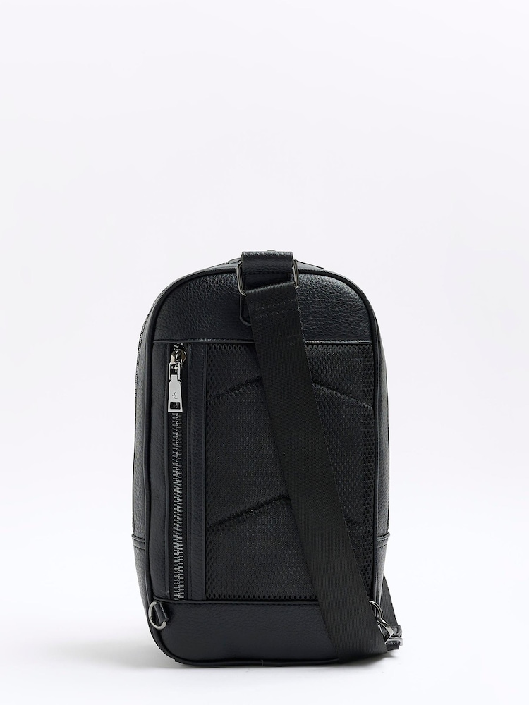 River Island Black Pebbled Cross-Body Bag - Image 2 of 4