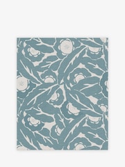 Blue Next Optimism Floral Tonal Wallpaper Sample - Image 2 of 3