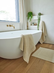 Christy Natural Beige Cotton Fluffy Twist Towel - Image 1 of 4