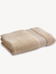 Christy Natural Beige Cotton Fluffy Twist Towel - Image 4 of 4