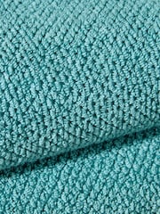 Christy Green Brixton Popcorn Textured Weave Cotton Towel - Image 4 of 4