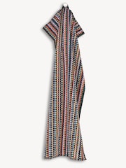 Christy Multicoloured Carnaby Stripe Turkish Cotton Towel - Image 3 of 4